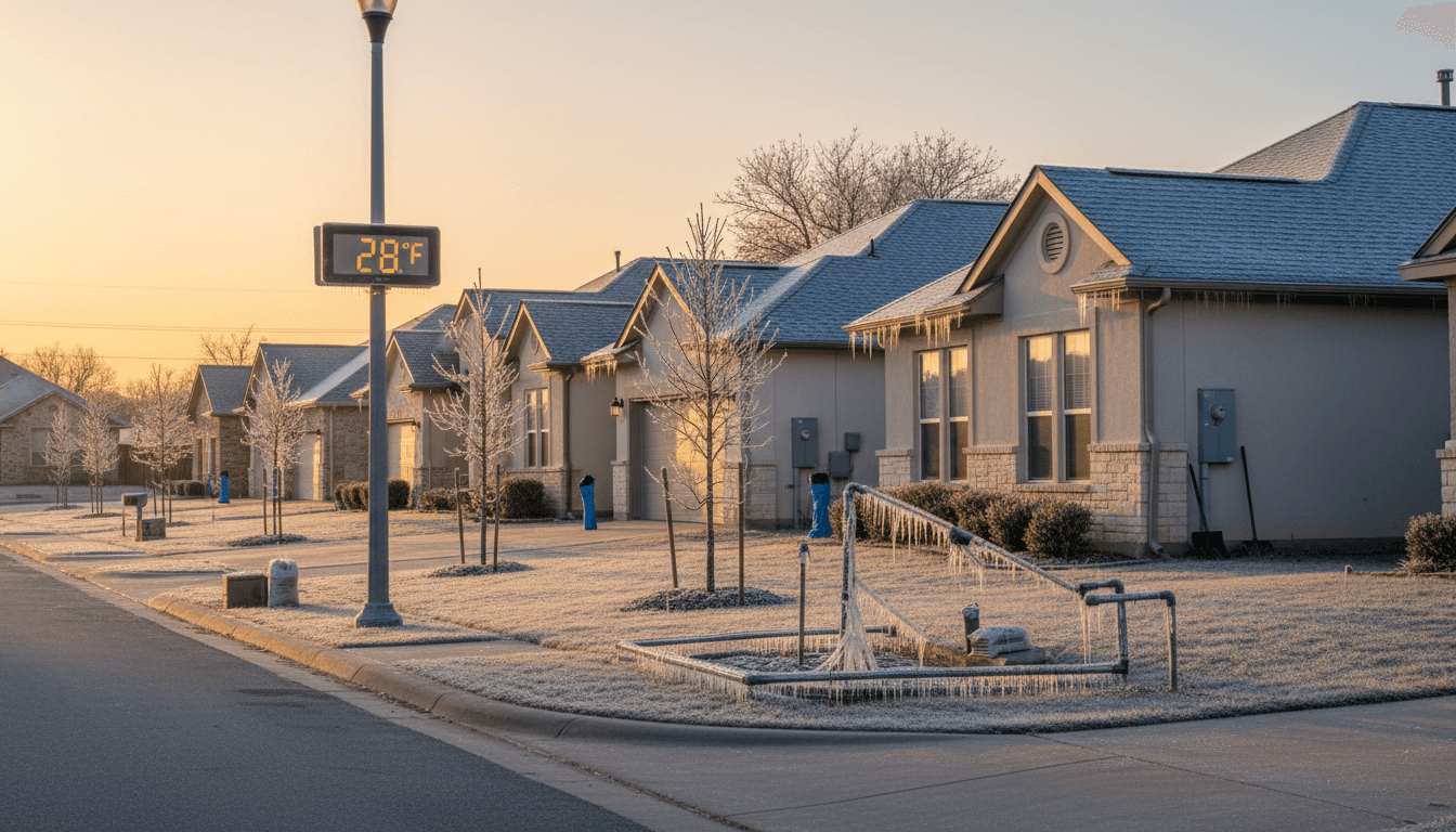 Freezing Weather Notice